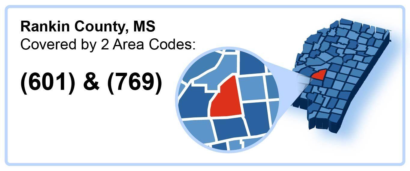 601_769_Area_Codes_in_Rankin_County_Mississippi